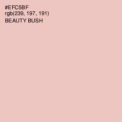 #EFC5BF - Beauty Bush Color Image